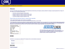 Tablet Screenshot of csxhazmat.kor-tx.com